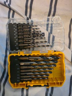 DeWalt Drill Bit Set with Case