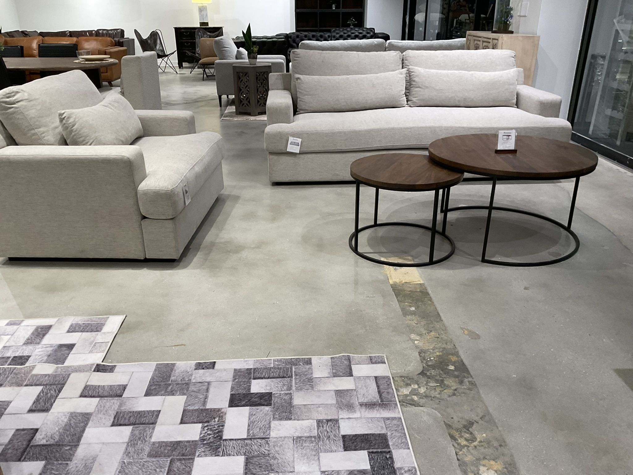 New Glacier Bay Sofa and Chair Primitive Collections.