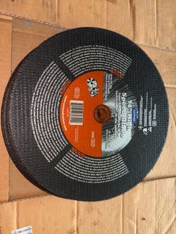 Norton 14” high speed cut off wheel (set of 11)