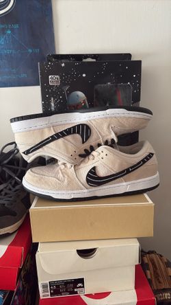 Albino Perro Dunks Size 9.5 Used No Box No Laces