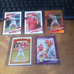 Mike Trout Card Lot 