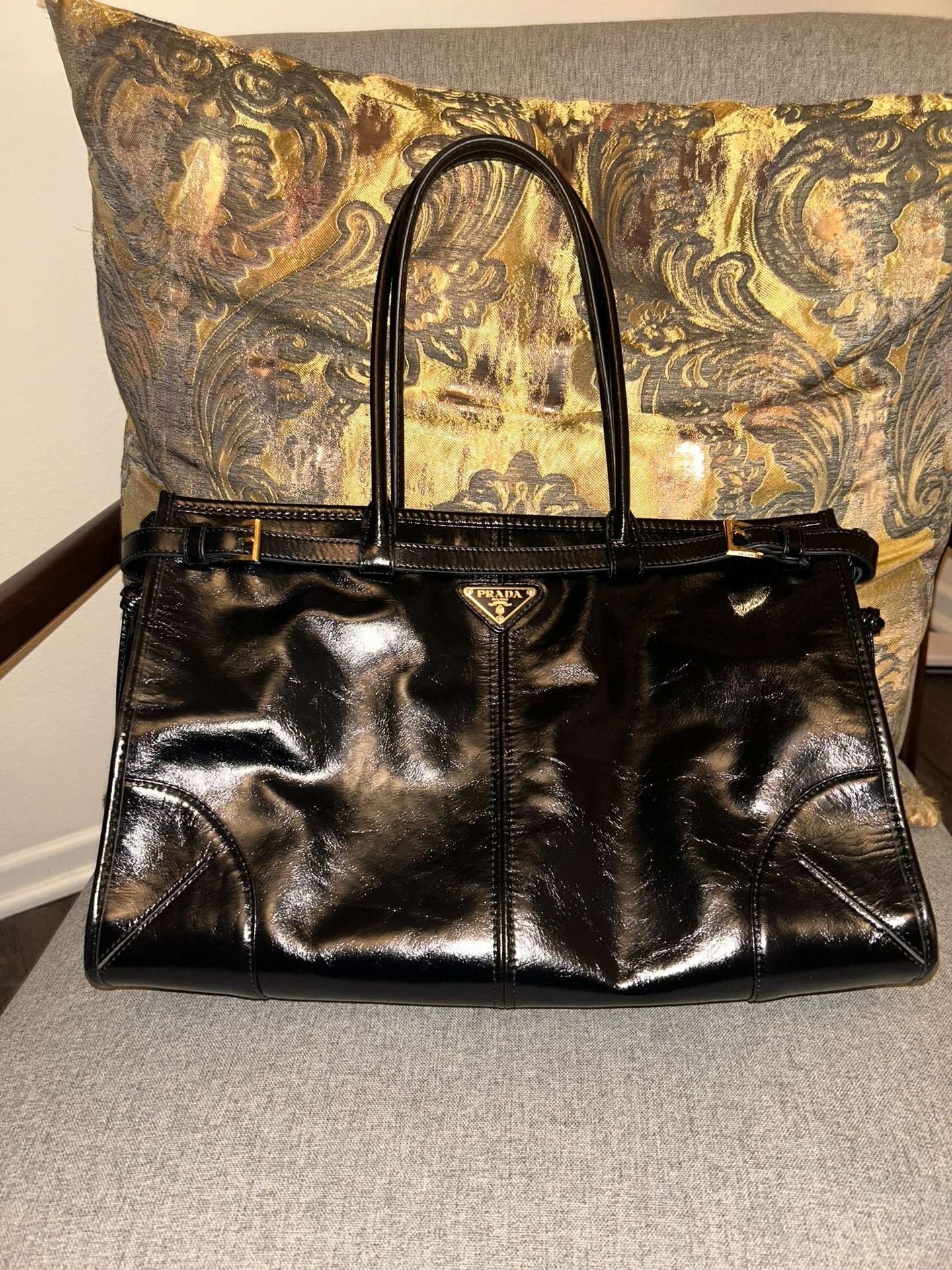 Authentic Black Prada Bag
