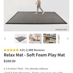Muscle Mat - 6.6 ft x 10 ft - Grey