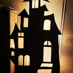 Haunted House Wooden  