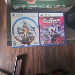 MK 1 & Guardians of the galaxy PS5