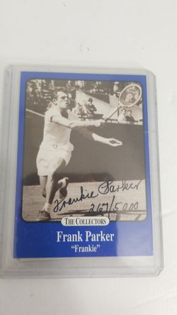 Frank Parker Tennis Card 267/5000 Thumbnail