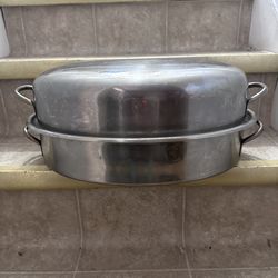 Lifetime roasting pan 18”