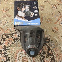 6800 reusable full face respirator comprehensive protection mask