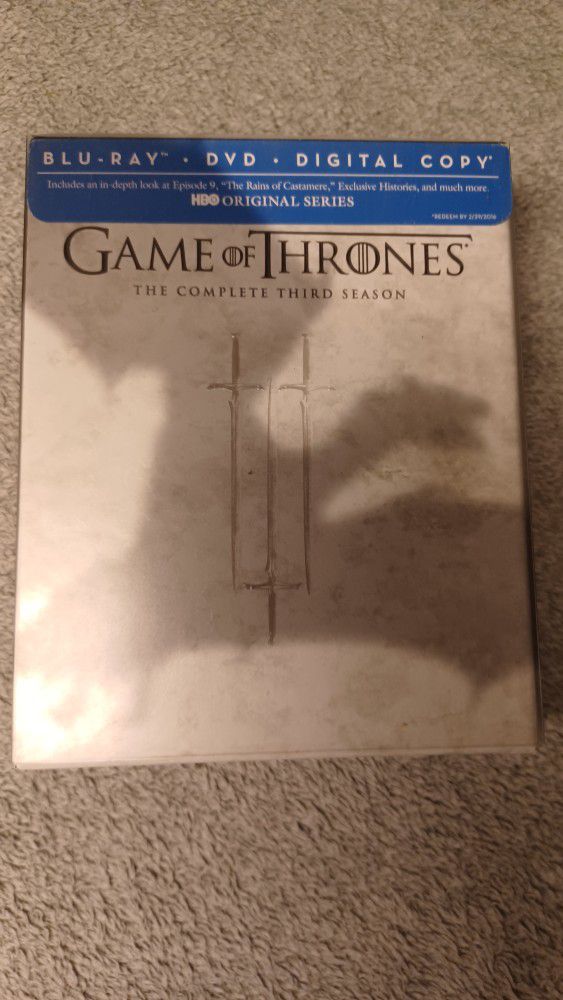 Game Of Thrones Season 3 Complete Collection  John Tywin Lannister Dragon