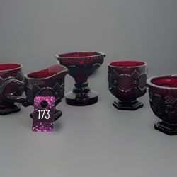 The 5 Pc Misc Cape Cod Lot 1876 Avon