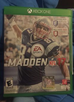 Madden 17 XBOX ONE