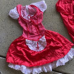 Red Riding Hood Costume Size 12-14