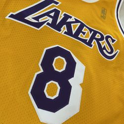 Yellow Lakers Kobe Bryant Jersey 