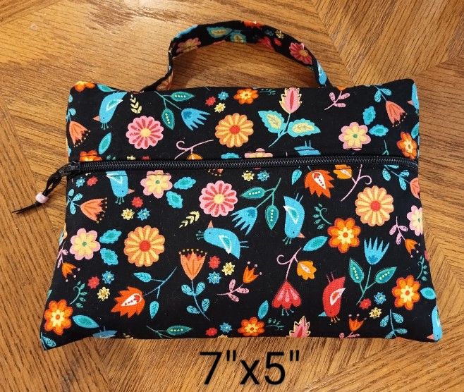 Handmade Zippered Pouch