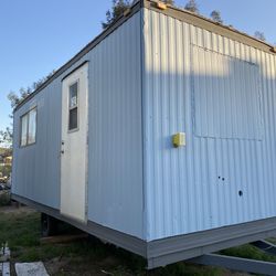 Small office building can be used for om site contractor or security staff