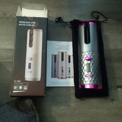 Wireless USB Auto Hair Curler 