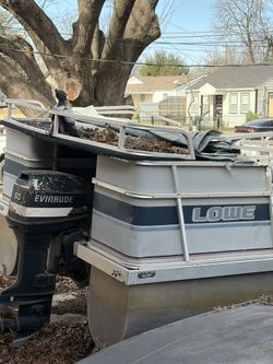 Lowe Pontoon Boat