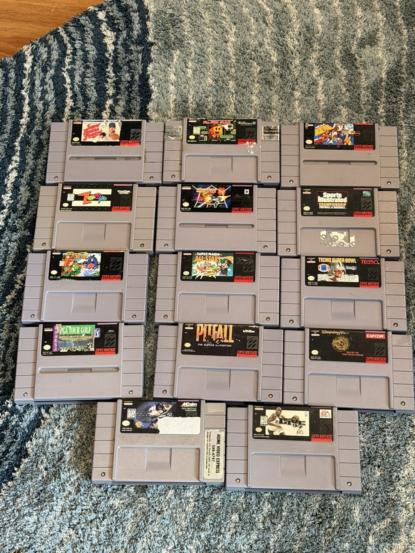 Super Nintendo Games