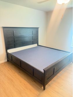 King bed frame
