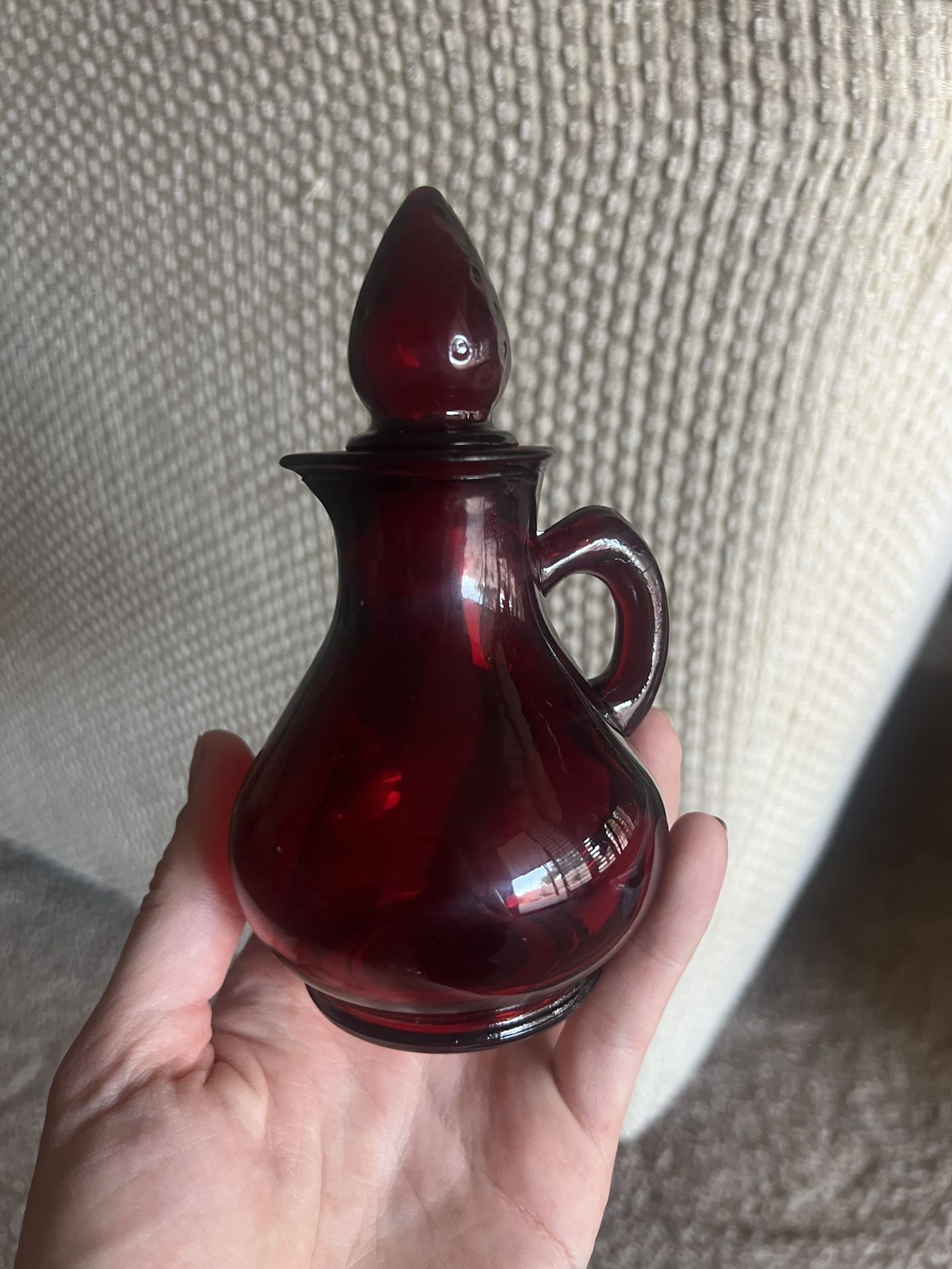 Vintage Avon Strawberry Jar