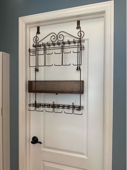 Longstem over the door, jewelry organizer