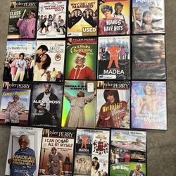 Tyler Perry Movies (19 DVD Lot) Madea Family Reunion, Married, Family That Prey