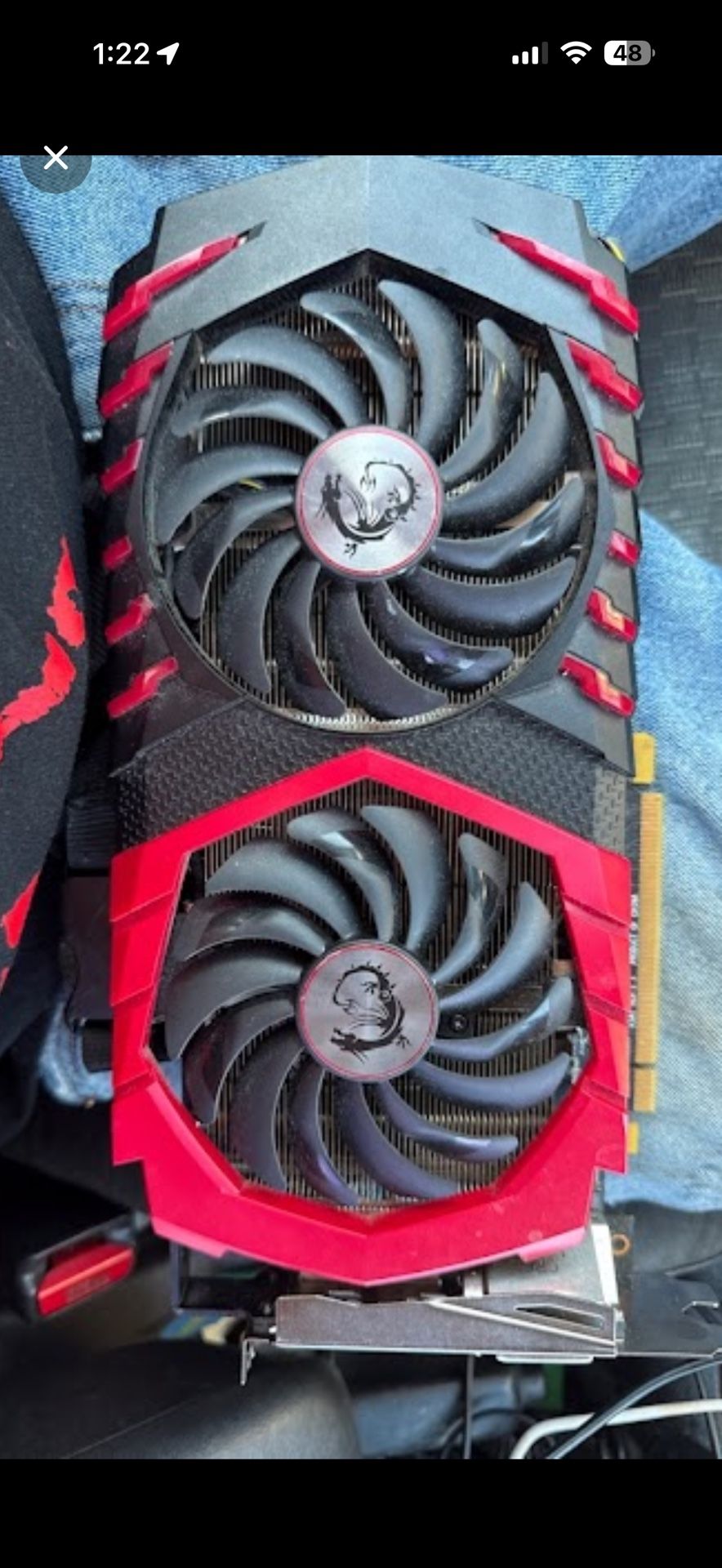 MSI Gaming X - GeForce GTX 1070 8GB - Graphics Card Price: $120