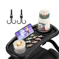 Stroller snack tray 