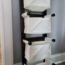 New storage basket ladder. 