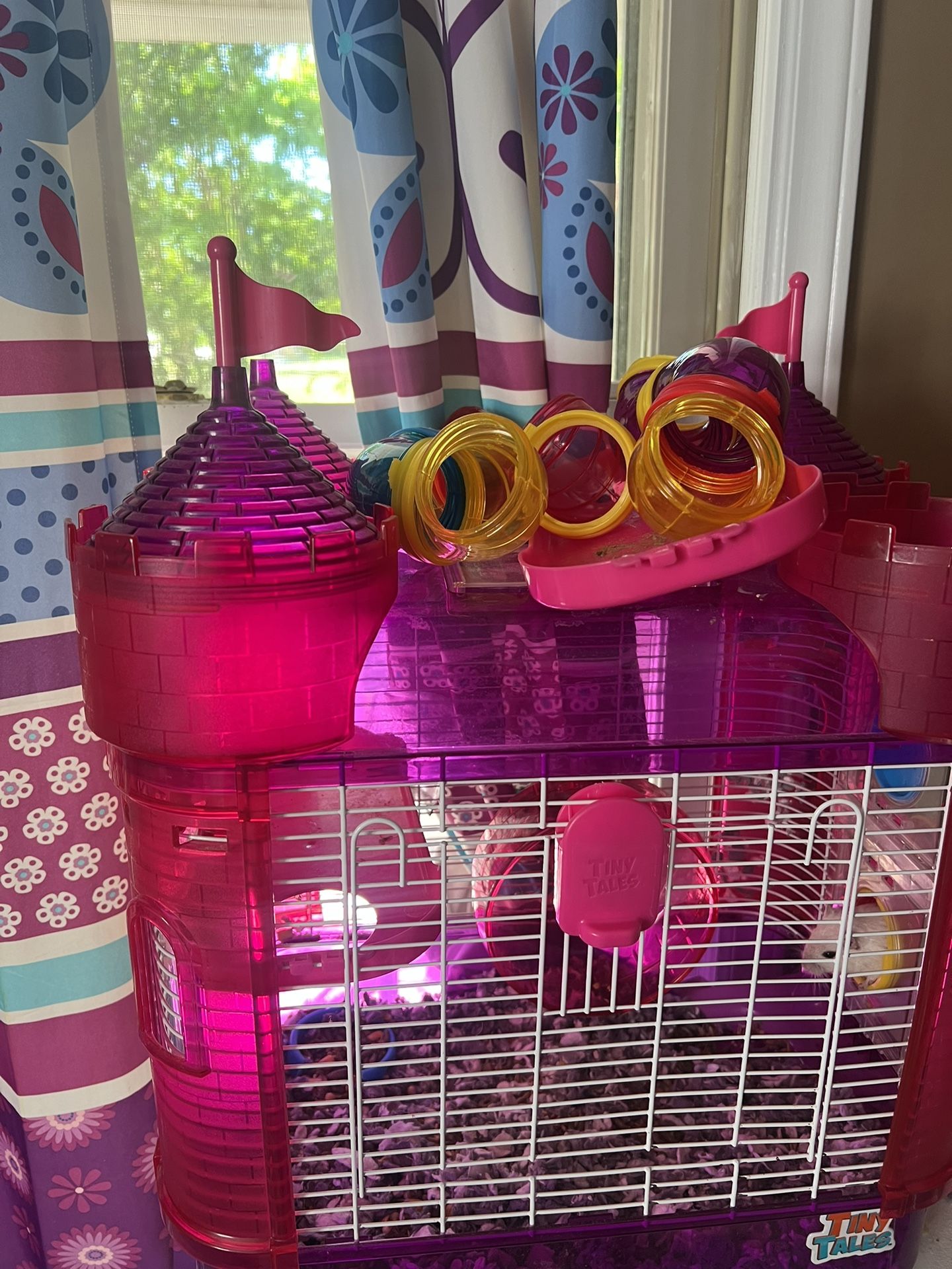 Two Hamster Houses Plus Extra Parts