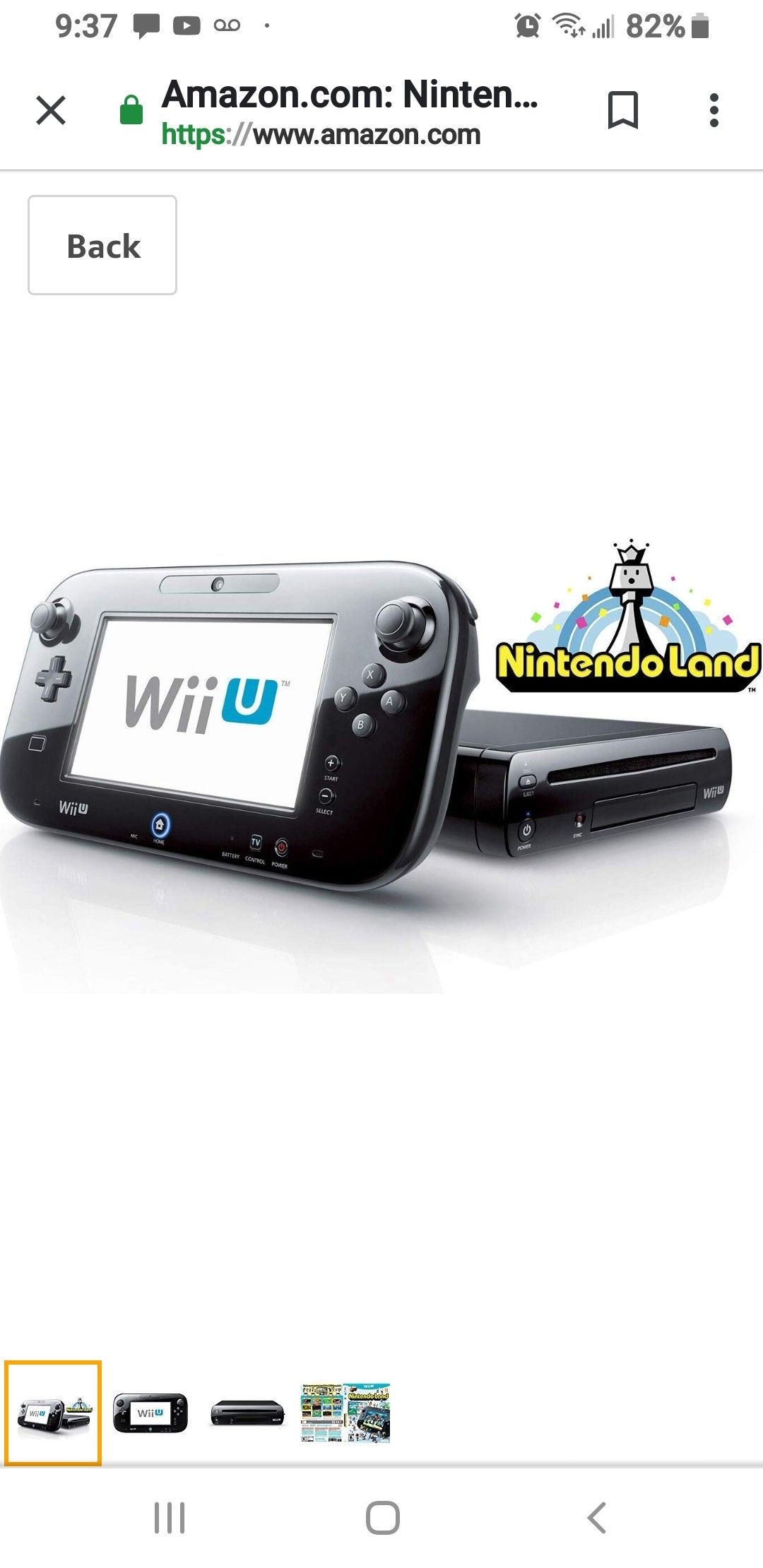 Wii u Nintendo including 5 games