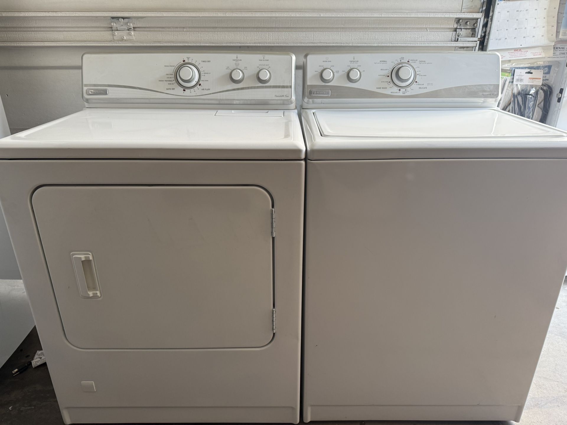 Maytag Washer And Dryer Set
