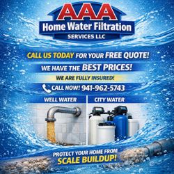 Whole house water filtration