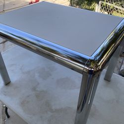 Coffee Table Metal And Stone 