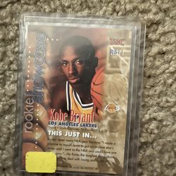 Kobe Rookie Show Case Card 