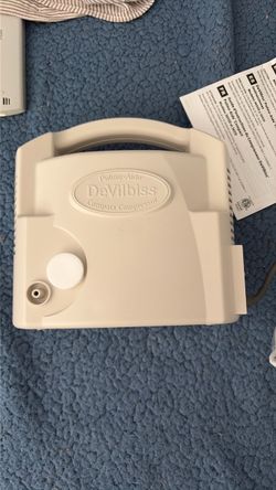 DeVilbiss Pulmo-Aide Compact Compressor Nebulizer System (Model 3655D),