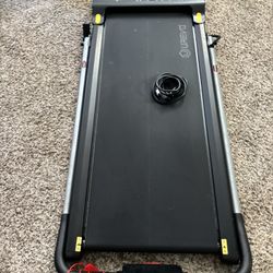 Mini Treadmill Walking/jogging Pad With Adjustable Handles 