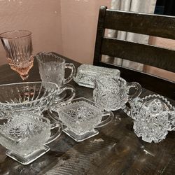 Vintage Crystal Glassware