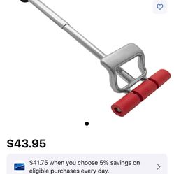 ToolPro Adjustable Handle FRP Roller 7.5-in Aluminum Adjustable Handle Floor Roller