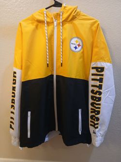 Pittsburgh Steelers windbreaker Size L