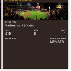 Padres Tickets 