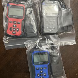 OBDII CODE READER SCANNER 1@$20 OR 2@$30 /  ESCÁNERS PARA LEER CÓDIGOS DE MOTOR