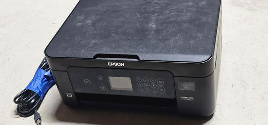 Epson XP-4105 Wireless Printer (Excellent Condition, All Cables, No Ink)