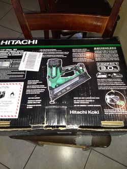 Hitachi cordless nailgun