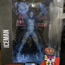 Marvel X-MEN ICEMAN Red Platinum Edition 1:6 Figure Includes Comic Book NEW