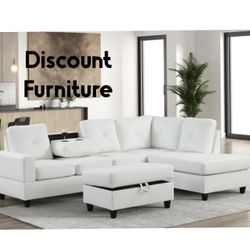 Sectional With Ottoman SALE