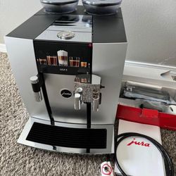 Jura Giga 6 Automatic Coffee Machine with P.E.P. (Silver)