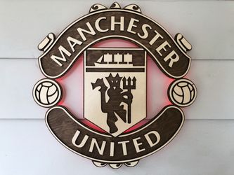 Manchester United 3D Sign