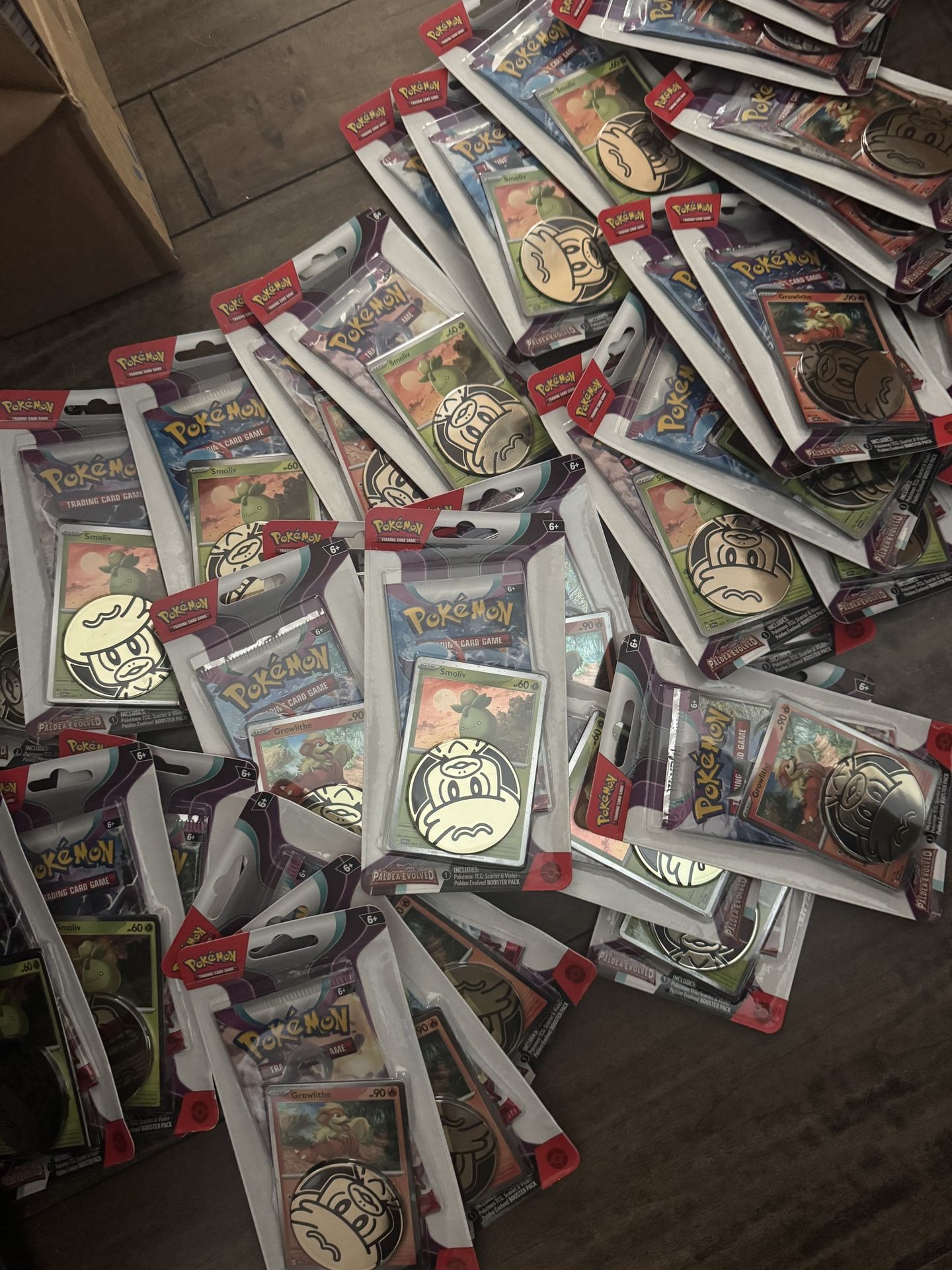 Pokemon Paldea Evolved Booster Packs