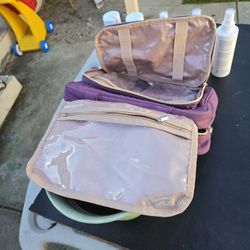 Beautiful  Travelers  Bags mart  With, 6  Bottles Of  Hair Care EIIEN WILLE  EXPERT CARE PRODUCTS 